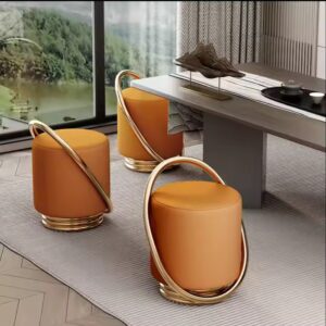 Dressing table stool living room tea table stool - Image 6