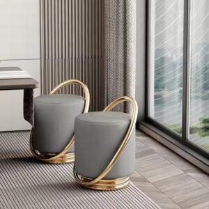 Dressing table stool living room tea table stool - Image 5
