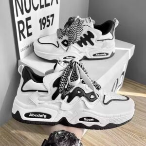 casual board shoes men's sports height increasing bread shoes - Image 4