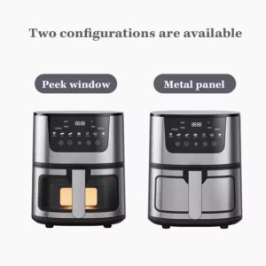 Stainless steel 4.5L 6L 8L Consumer Air Fryer Without Oil - Image 4