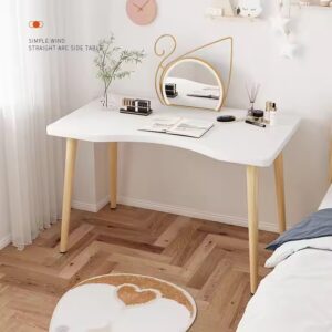 Modern simple style household bedroom living room wooden office study desk - Image 1