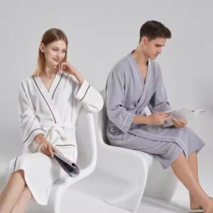 Universal size 5 star hotel bathrobe - Image 5