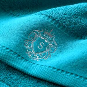 Five-star hotel towel cotton wholesale absorbent thick embroidery logo bath - Image 3