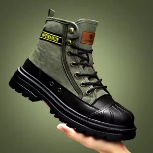 Wholesale Design Luxury Personalized Casual Mens Boots Breathable Commuter Work Boots - Image 2
