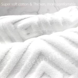 100% cotton luxury hot selling customized bathroom jacquard bath mats - Image 7