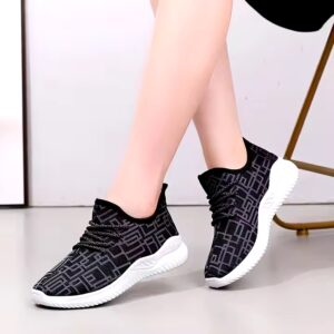 Yongge Breathable casual shoes, trendy women's sports shoes, versatile mesh running shoes - Image 3