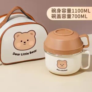 Portable Lunch Box Sets Stainless Steel Food Box Lunch Box With Carry Bag - Image 3