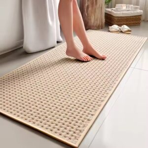 Bathroom bathtub super Absorbent Bathroom Rugs bath mat Bathroom Floor quick dry non slip soft bath mat - Image 1