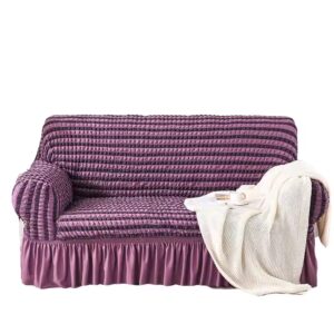 Best seller home choice sofa covers Skirt red sofa cover - Image 6