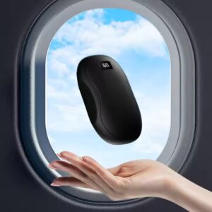 USB Rechargeable Hand Warmer With Power Bank .Reusable With temperature display Electric Hand Warmer - Image 5