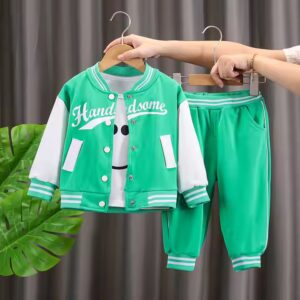 New Spring Autumn Children Clothes Long Sleeve Baby Baseball Uniform 2 Piece Set Casual Clothing For Boys Girls - Image 6
