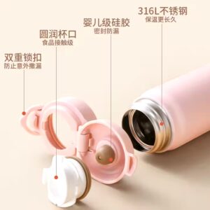 Hot Sale 316 Stainless Steel Smart Thermal Insulation Bottle Portable Business protection Cup Environmental Food-Grade Water Cup - Image 4