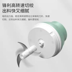 Food Chopper Vegetable Meat Chopper Garlic Masher USB Garlic Crusher - Image 7