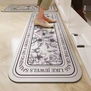 Cheap and Support design customized rubber material non-slip floor kitchen rugs mat - Image 4