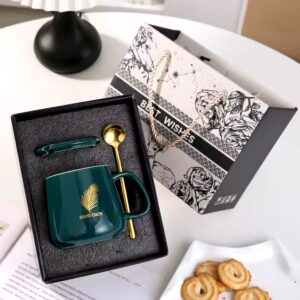 New Ceramic Coffee Cup and Heating Pad Two Piece Set Insulation Cup Electric Cup Business Gift Set - Image 3