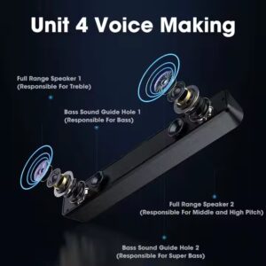 HOT Home Theater Sound System Speaker 4D Surround Soundbar Computer Speaker For TV Soundbar Box Subwoofer Stereo Music Box - Image 4