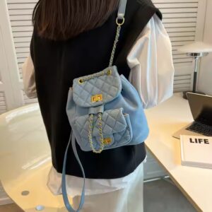 New Fashion Versatile Lingge Small Backpack Summer Leisure Travel Backpack - Image 3