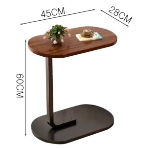 Light Luxury Side Table, C Shaped End Table For Couch Sofa Bed, Desktop C Table For Living Room, Bedroom - Image 7
