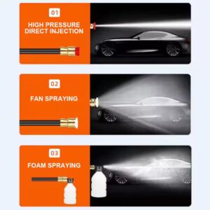 Wireless High Pressure Car Wash Washer Gun Foam Generator Water Gun Spray Cleaner Car Wash for Auto Home Garden Watering Gun - Image 6