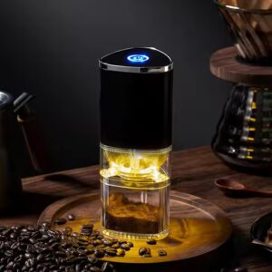 Small portable mini home kitchen coffee grinder machine mill automatic USB charging electric coffee grinder - Image 5