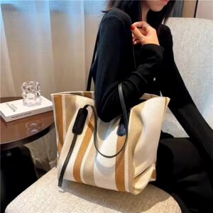 Tote Shoulder Purse Girl Shopping Fashion Casual China Canvas Large Handbags Women Bag - Image 3