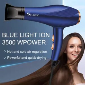 Surker 3500w high power hair dryer negative ion powerful hair dryer - Image 3