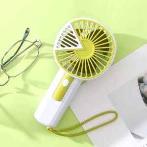 Travel Home USB Charge Battery Powered Air Cooling Fan Rechargeable Wireless Pocket Fan Portable Mini Desk Electric Fan - Image 6