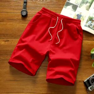 Thin Men Shorts Street Fashion 5 Inch Men's Shorts With Pockets Drawstring Wholesale Casual Mens Shorts - Image 3
