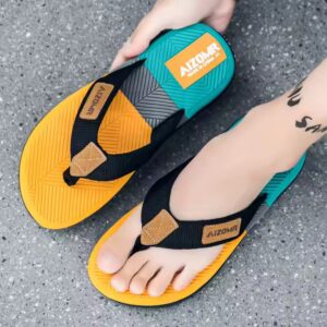 Men's drag outside wear anti-slip and deodorant beach men's home with flip-flops men's flip-flops - Image 4