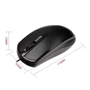 USB wired mouse lol office computer gaming notebook business mouse optical mouse Wired Mice Optical For Desktop Laptop - Image 4