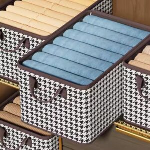 Foldable Clothes Storage Boxes Fabric Storage - Image 1