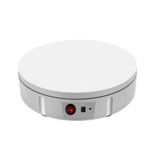 22cm Load 50KG Small volume and large load Display Model Turntable Model Turntable Rotating Display without remote control - Image 3