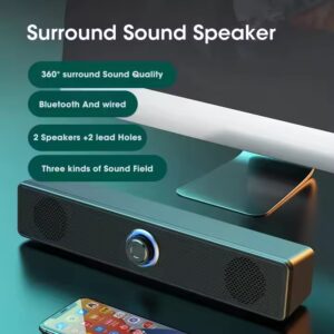 HOT Home Theater Sound System Speaker 4D Surround Soundbar Computer Speaker For TV Soundbar Box Subwoofer Stereo Music Box - Image 6