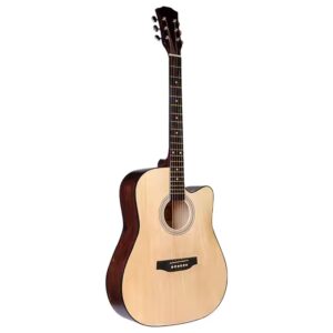 Retro colorful 41 inch musical instrument colour acoustic wood guitar for beginner and school student - Image 6