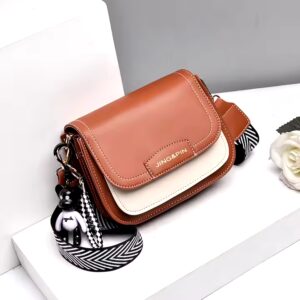 Newest big sizes high quality Pu leather shoulder bags trendy fashion latest luxury designer women's shoulder bags - Image 7