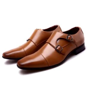 New Men's Dress Shoes Formal Fashion Elegant Wedding Leather Shoes Man Business Office Flats Oxfords for Men - Image 3