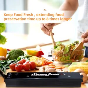 Vacuum Sealer Machine EU Plug Free Gift 10pcs Saver Bags Kitchen Vacuum Packer Machine Small Sealing Machine Food Vacuum Sealer - Image 5