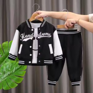New Spring Autumn Children Clothes Long Sleeve Baby Baseball Uniform 2 Piece Set Casual Clothing For Boys Girls - Image 4