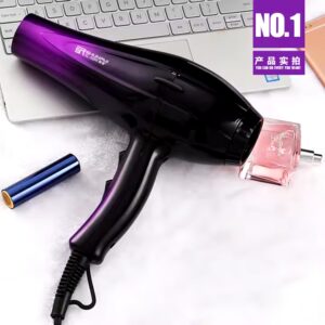 5 in one black purple pink red hair blow dryer comb professional hair dryer 2022 - Image 4
