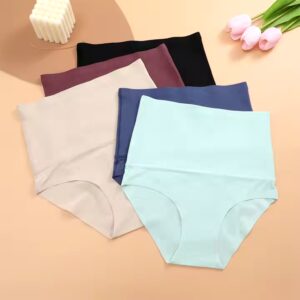 Women Seamless Sexy High Waist Panties Underwear Lady Breathable Comfortable Briefs Underpant - Image 5