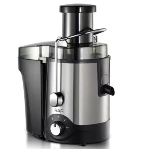 RAF Fruit Portable Centrifugal Juicer Transparent Filter Bowl Wide Feed Chute Dual Speeds Juicer Extractor Machine 5L capacity - Image 6