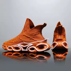 Luxury Shoes Breathable Sport Mesh Sneakers Custom Men's Shoes - Image 1