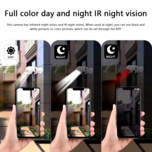 ICSEE WIFI 2.4G 360 Panoramic Wifi ip surveillance cameras security home security wireless light bulb PTZ network cctv camera - Image 7