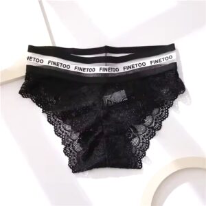 New Women High Waist Panties Sexy Lace Underwear Woman Lace Pantys Mesh Floral Lingerie Female Seamless Briefs M-XL - Image 5