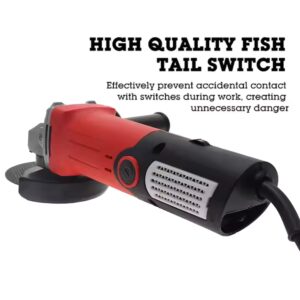 1100w Professional 100mm Mini Angle Grinder Heavy Duty Electric Grinder - Image 5