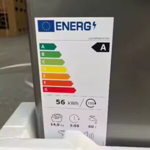 14kg 2 In 1 Washer And Dryer Combo Automatic Front Loading Washing Machines And Drying Machines Air drying - Image 7