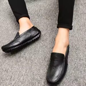 Men's Shoes Casual Men's Shoes Fashion Leather Shoes - Image 4