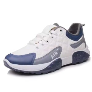 cheap New trendy leather shoes versatile lightweight breathable sports and leisure running men's shoes - Image 7