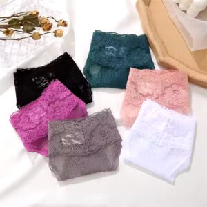FINETOO Sexy Thongs Women Lace Bikini Briefs S-XL Low Waist Panties Women G-string Underwear T-Back Panties Underwear - Image 5