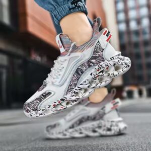 Men's Sneakers Running Shoes Breathable Outdoor Walking Sports Shoes - Image 1
